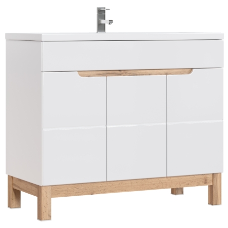 Washbasin cabinet 100 cm Bali White COMAD