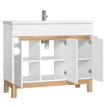 Szafka pod umywalkę 100 cm Bali White COMAD