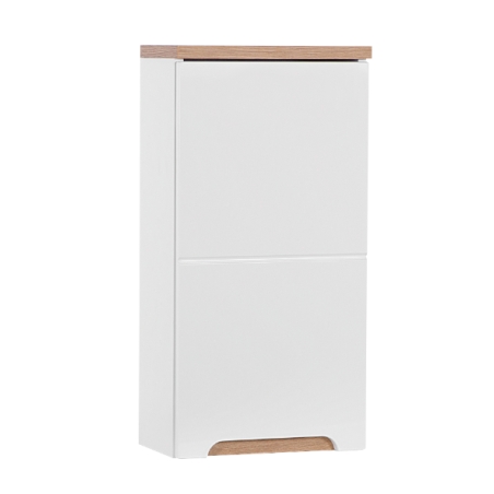 Wall cabinet 1D 35cm Bali White COMAD