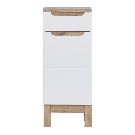 Szafka niska 1D1S 35cm Bali White COMAD