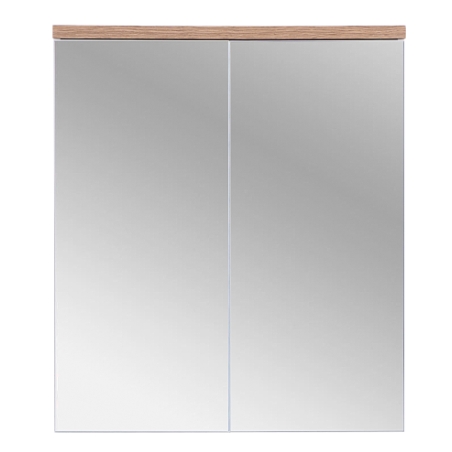Cabinet with 2D mirror 60cm Bali White COMAD