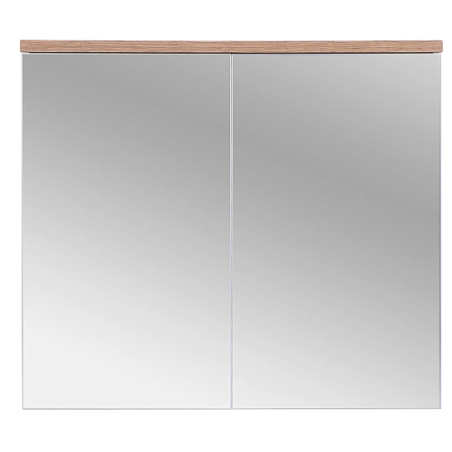 Cabinet with 2D mirror 80cm Bali White COMAD