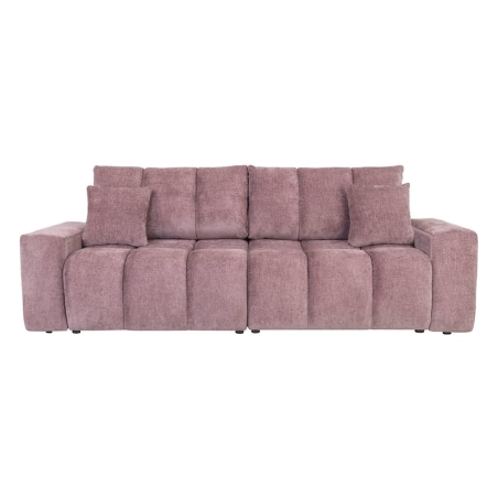 Evora three-seater sofa Black Red White
