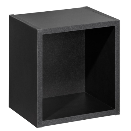 Qubik Nova Black A 83-27-Q Upper Shelving Unit COMAD