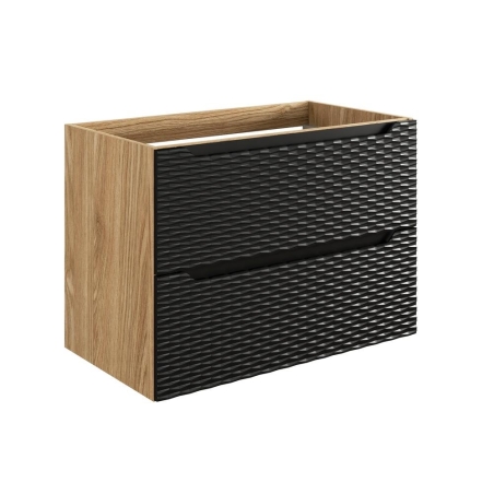 Ocean Black washbasin cabinet 82-80-2S COMAD