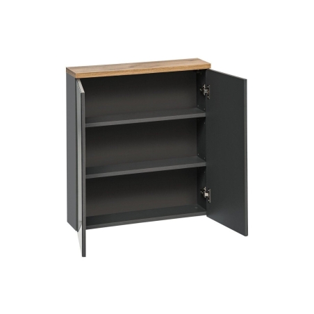 Mirror cabinet Bali Graphite 2D - 60cm COMAD