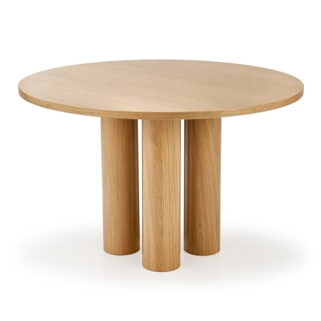Elefante round table natural oak Halmar