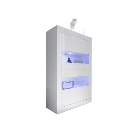 Basic 4-door wide display cabinet MC Accent