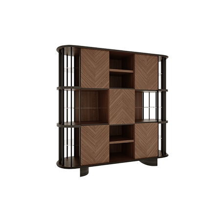Bookcase Mokka M1 Olejnikowski