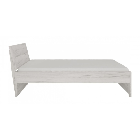 Bed Angel Type 93 Oak White Craft_outlet Meble Wójcik