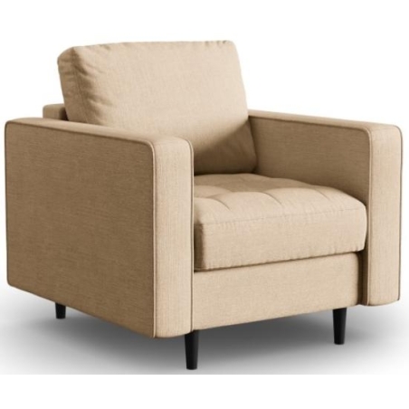 Santo armchair in Milo Casa structured fabric