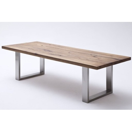 Castello Table 180 x 100 solid oak aged MC Accent