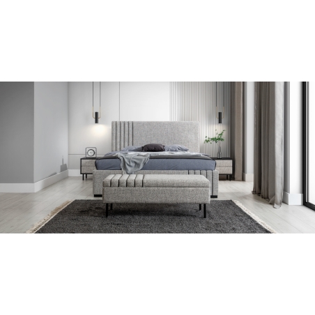 Vertigo upholstered bed 180x200 cm New Elegance (upholstered furniture)