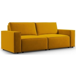 Kolor tapicerki: shades of yellow Aksamite: Blu68 Yellow 