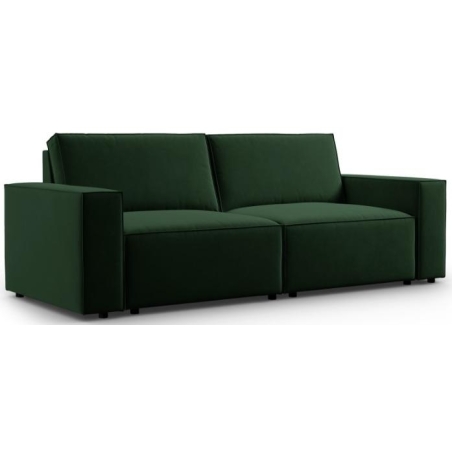 Carlo 3-seater sofa in Milo Casa velvet fabric