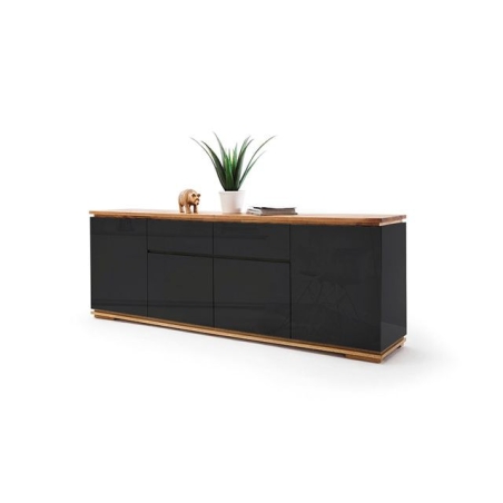 Chiaro 4 door 2 drawer chest MC Accent