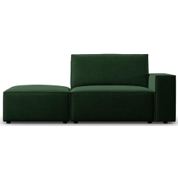 Corner side: Left Kolor tapicerki: shades of green Aksamite: Bottle Green Blu78 
