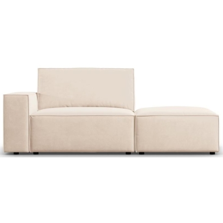 Corner side - Rights, colour - shades of beige, Milo Casa colour scheme Velvet - Light Beige Blu22