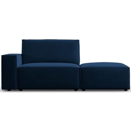 Corner side - Rights, colour - blues and grenades, Milo Casa colour scheme Velvet - Royal Blue Blu86