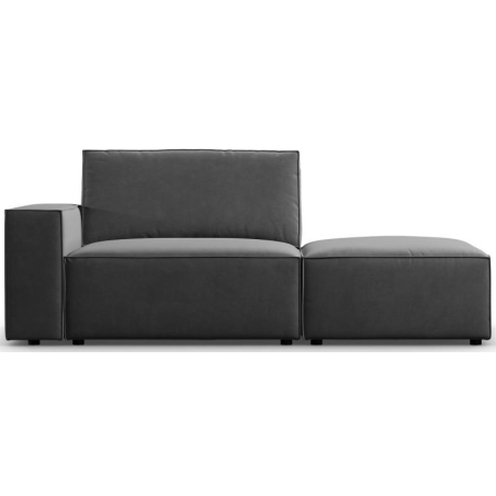 Sofa 2 os. Carlo w aksamitnej tkaninie Milo Casa