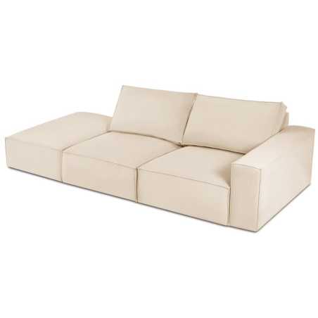 Sofa Carlo 3 os. 255/102 w sztruksowej tkaninie producenta Milo Casa.