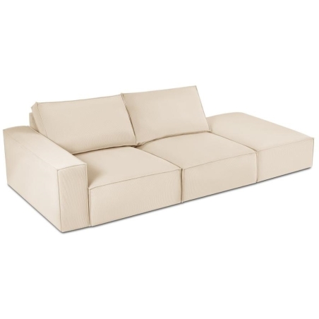 Sofa Carlo 3 os. 255/102 w sztruksowej tkaninie producenta Milo Casa.