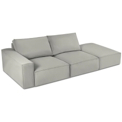 Corner side: Rights Kolor tapicerki: shades of grey Sztruks: Light Gray Fjo08 