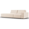 Sofa Carlo 3 os. 263/102 w aksamitnej tkaninie producenta Milo Casa.