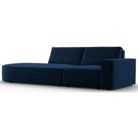 Carlo 3-seater sofa 263/102 rounded in Milo Casa velvet fabric
