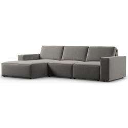 Corner side: Left Kolor tapicerki: shades of grey Aksamite: Light Grey Blu13 