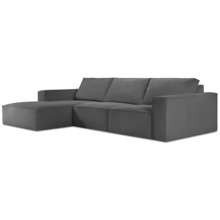Carlo 4-seater corner sofa in Milo Casa corduroy fabric