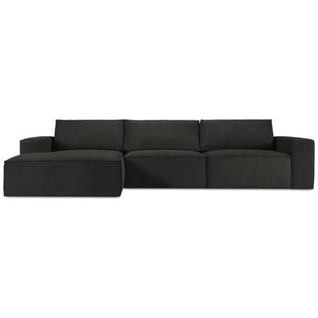 Sofa narożna 4 os. Carlo w sztruksowej tkaninie Milo Casa