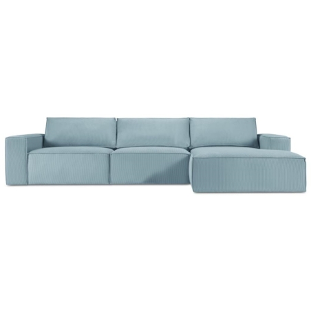 Sofa narożna 4 os. Carlo w sztruksowej tkaninie Milo Casa