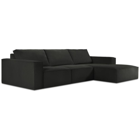 Carlo 4-seater corner sofa in Milo Casa corduroy fabric