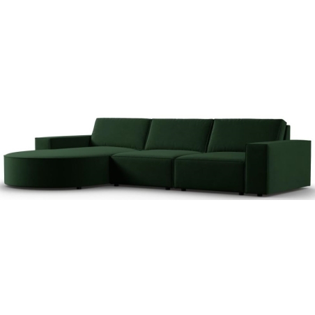 Sofa narożna Carlo 4 os. 289/166 w aksamitnej tkaninie producenta Milo Casa.