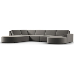 Corner side: Left Kolor tapicerki: shades of grey Aksamite: Light Grey Blu13 