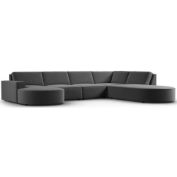 Corner side: Rights Kolor tapicerki: shades of grey Aksamite: Grey Blu14 