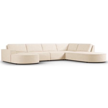 Corner side - Rights, colour - shades of beige, Milo Casa Stroux - Beige Fjo23