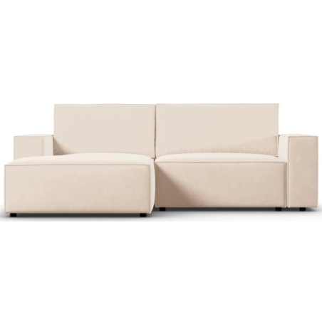 Sofa narożna 3 os. Carlo w aksamitnej tkaninie Milo Casa
