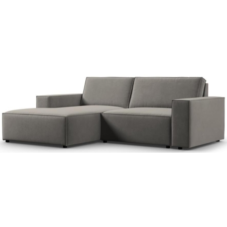 Carlo 3-seater corner sofa in Milo Casa velvet fabric
