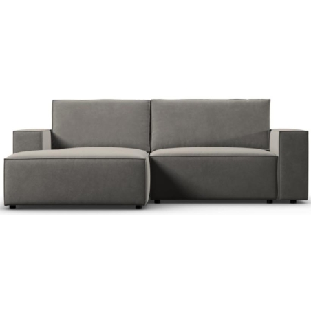 Carlo 3-seater corner sofa in Milo Casa velvet fabric