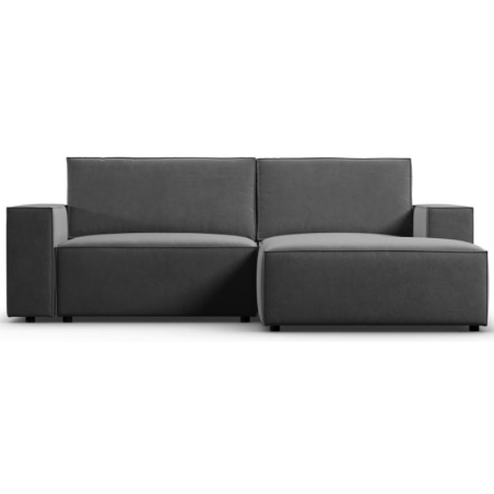 Carlo 3-seater corner sofa in Milo Casa velvet fabric