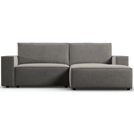 Sofa narożna 3 os. Carlo w aksamitnej tkaninie Milo Casa