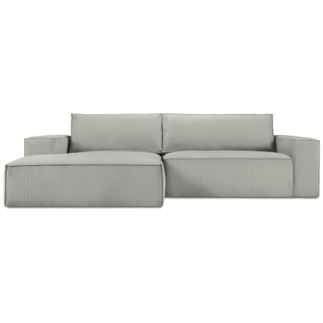 Sofa narożna 3 os. Carlo w sztruksowej tkaninie Milo Casa