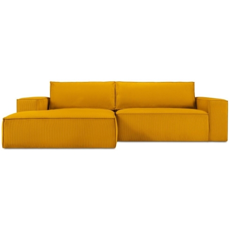 Sofa narożna 3 os. Carlo w sztruksowej tkaninie Milo Casa