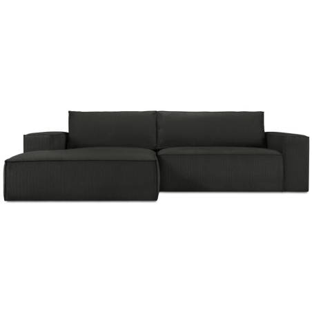 Sofa narożna 3 os. Carlo w sztruksowej tkaninie Milo Casa