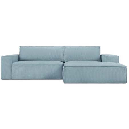 Sofa narożna 3 os. Carlo w sztruksowej tkaninie Milo Casa