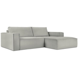 Corner side: Rights Kolor tapicerki: shades of grey Sztruks: Light Gray Fjo08 