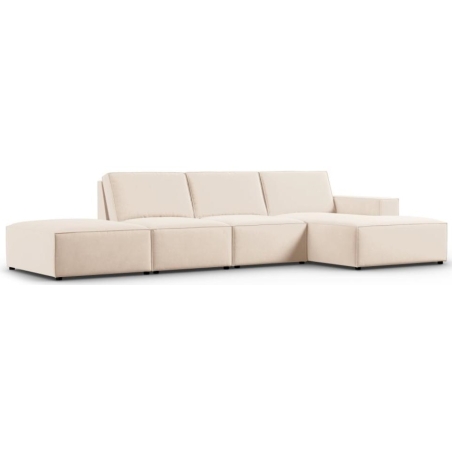 Sofa narożna Carlo 5 os. w aksamitnej tkaninie producenta Milo Casa.