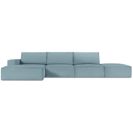 Sofa narożna 5 os. Carlo w sztruksowej tkaninie Milo Casa